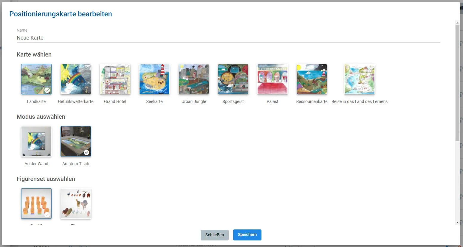From now on, you can work with a total of 6 new positioning maps in coachingspace